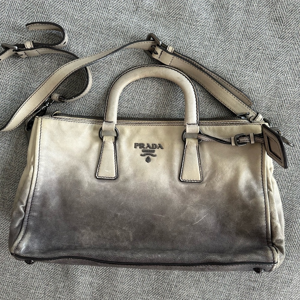 Prada Ghiaccio Sfumato Ombré Two-Way bag